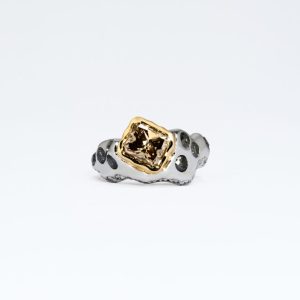Untamed Champagne Diamond Ring