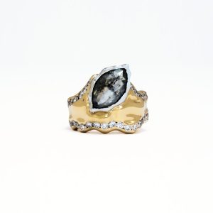 Unapologetic Salt-and-pepper Diamond