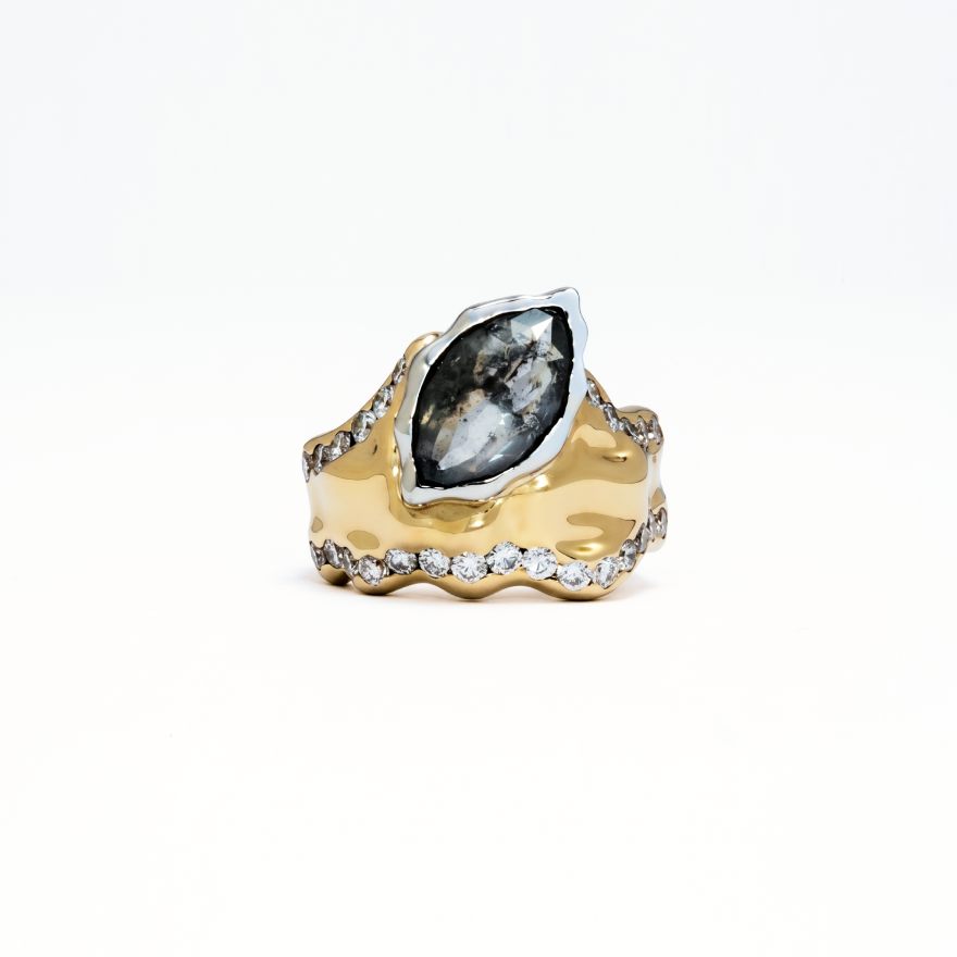 Unapologetic Salt-and-pepper Diamond