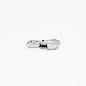 Unbounded Baguette Salt-and-pepper Diamond Ring