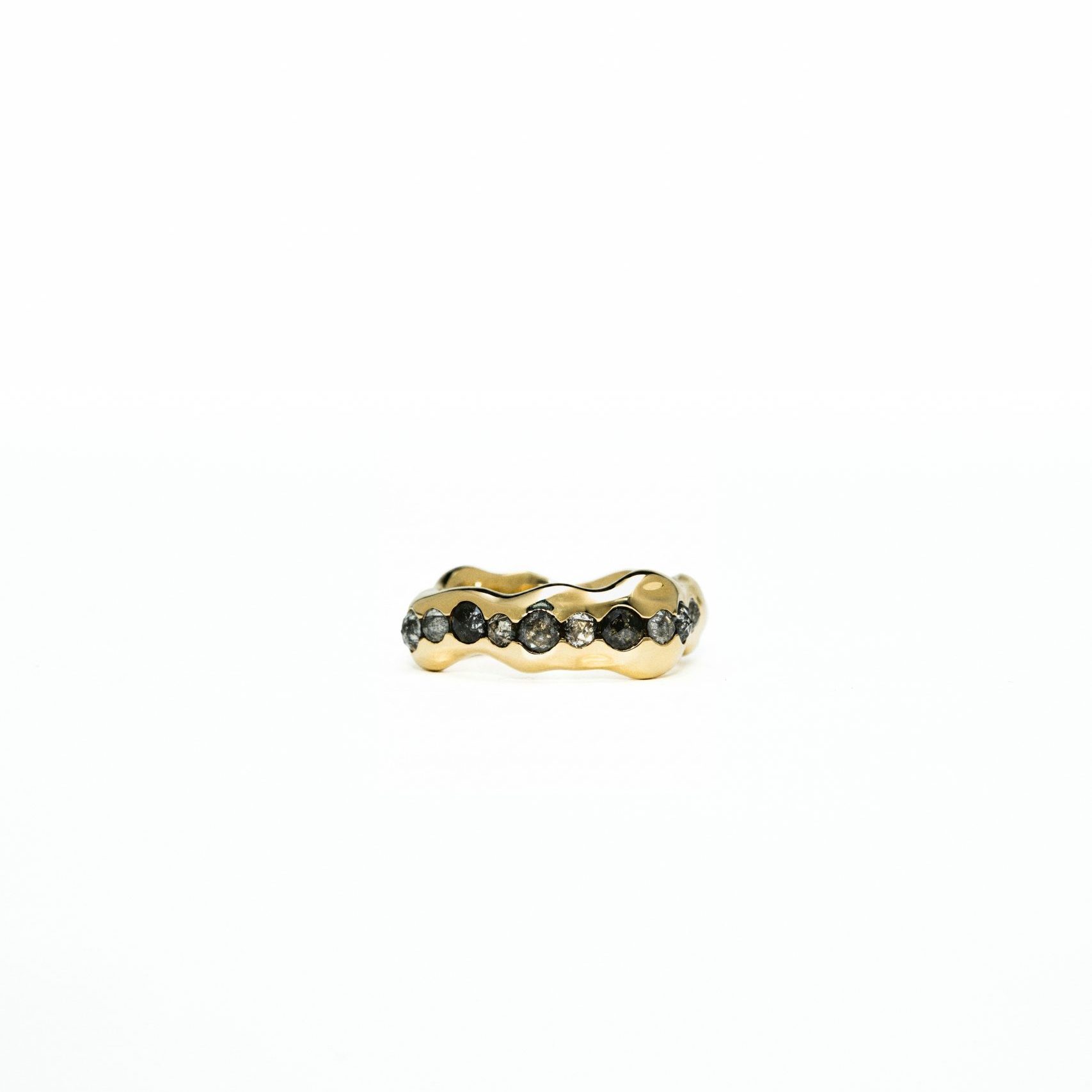Unbounded Salt-And-Pepper Diamond Ring (Bold) - Image 2