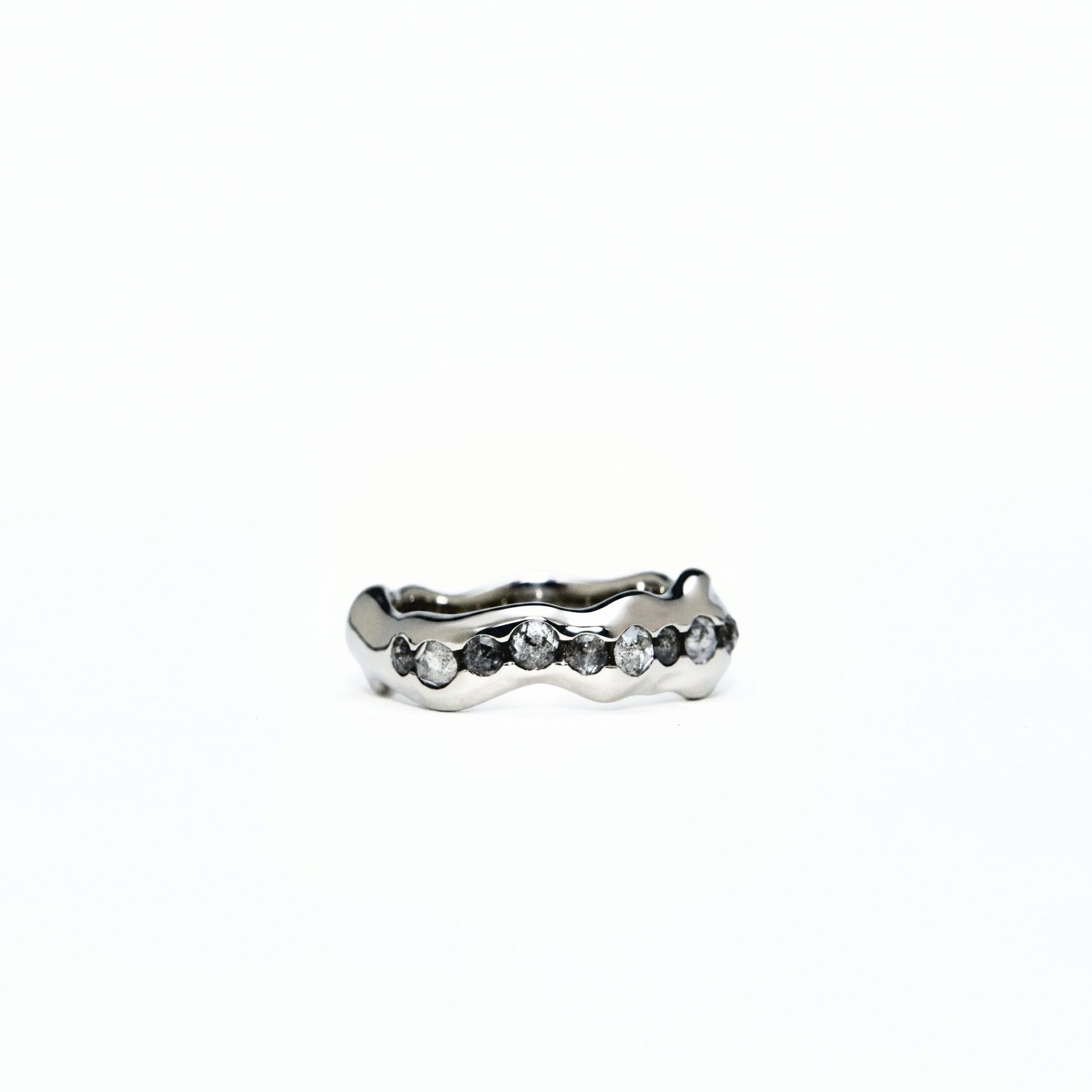 Unbounded Salt-And-Pepper Diamond Ring (Bold) - Image 2